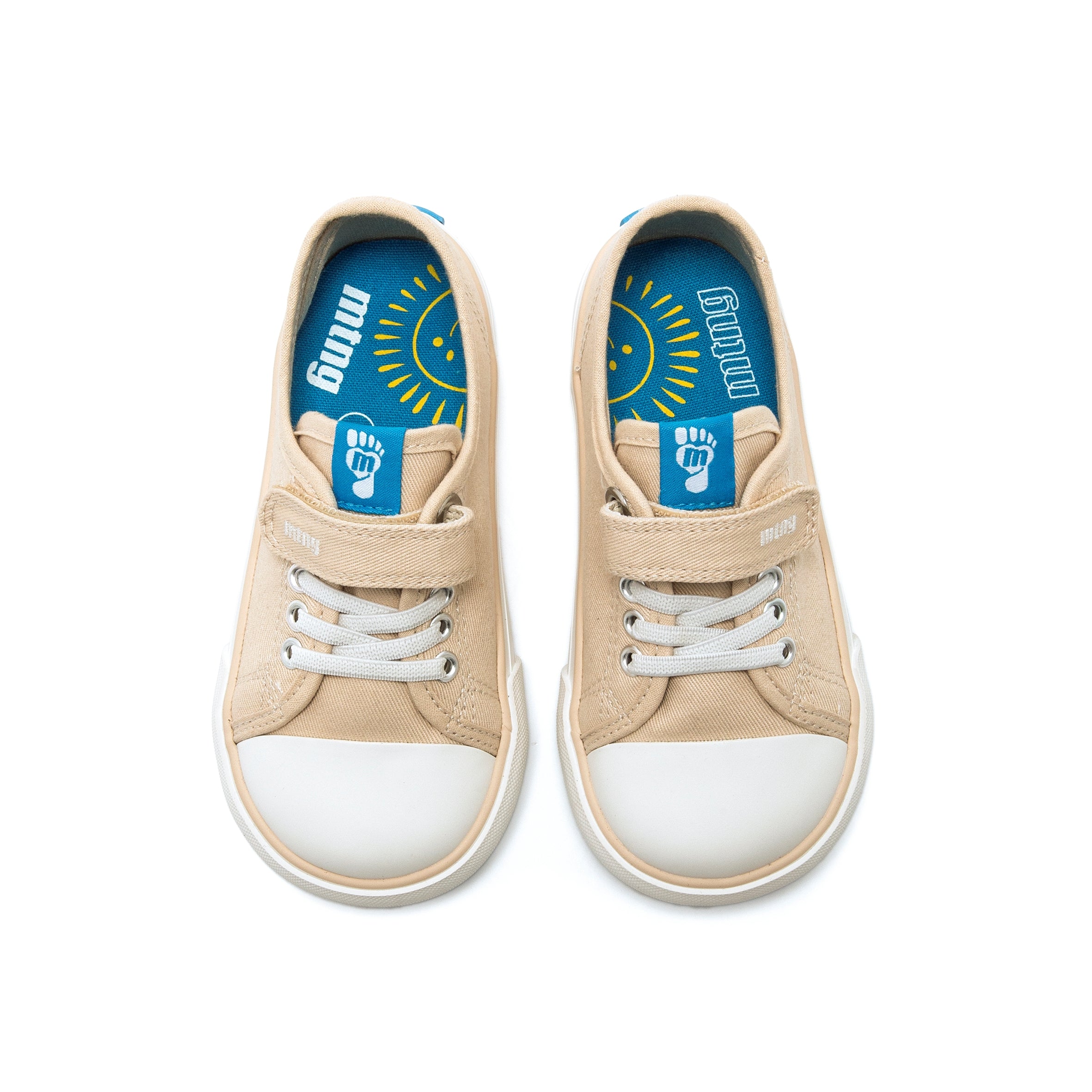 Canvasschoenen nude
