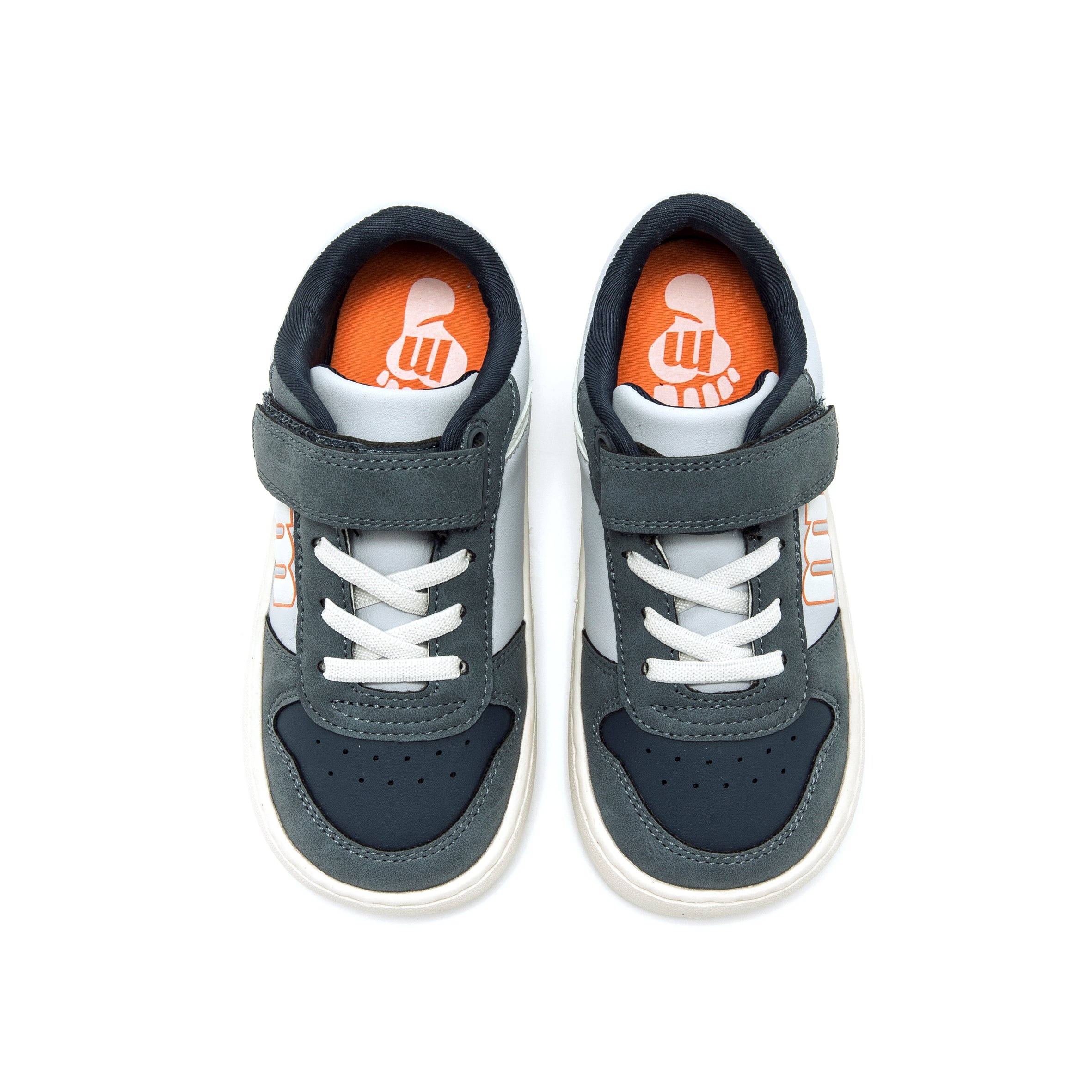 Kindersneaker Abi Petrol/Blauw