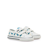 Canvasschoenen Wit Dino's