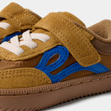 LEJAN ONE camel/electric blue